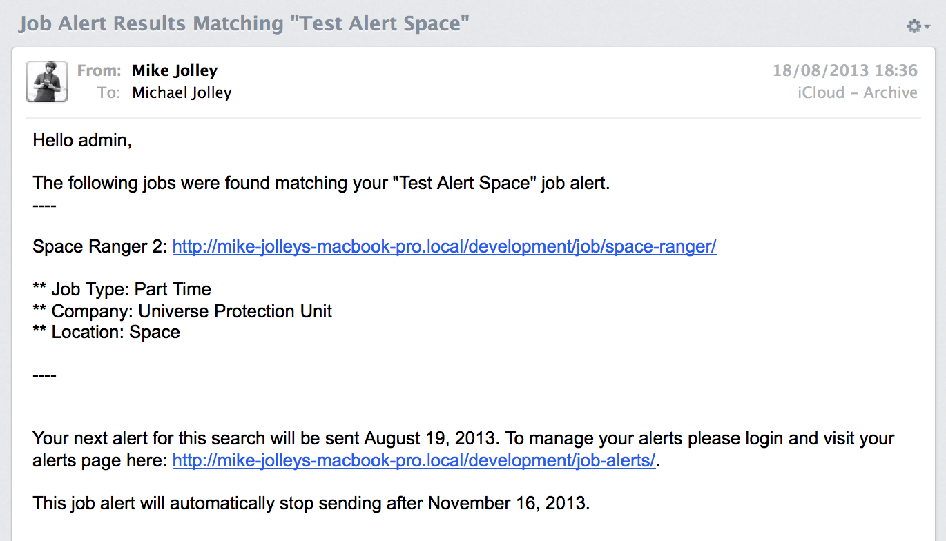 Job alerts applying filenet account find search