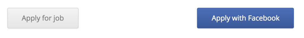 The apply with facebook button