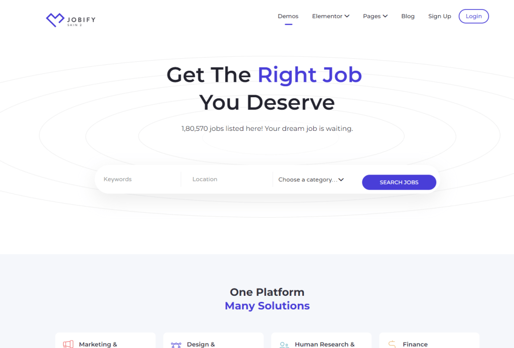 Jobify WP Theme