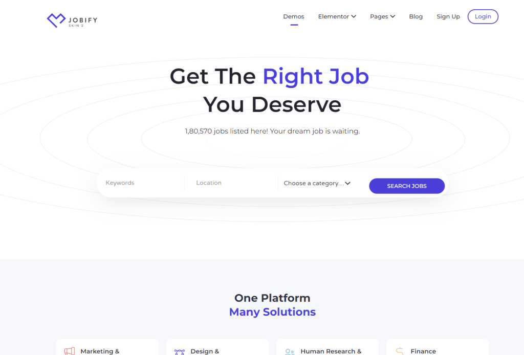 Jobify WP Theme
