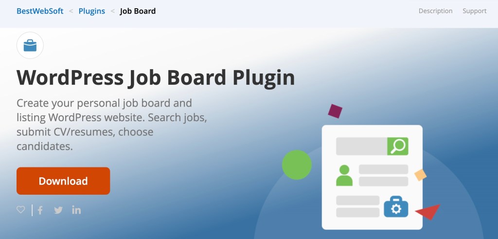 WP Job Openings – Job Listing, Career Page and Recruitment Plugin –  WordPress plugin