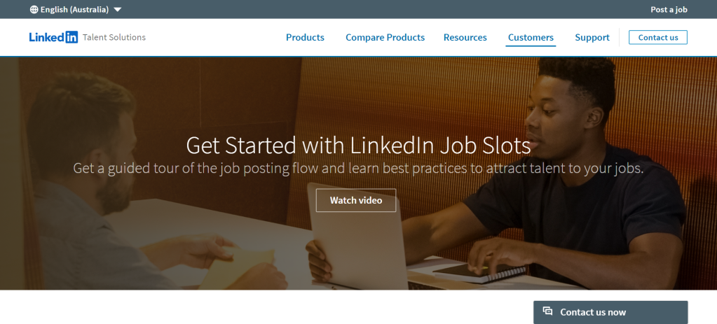 Purchasing LinkedIn's premium Job Slots enables your company to keep job openings active for 12 months.